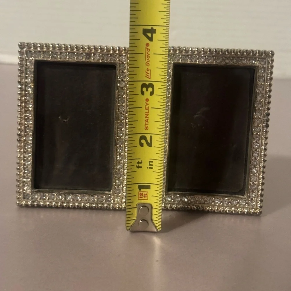 Elegant Silver and Black Photo Frames